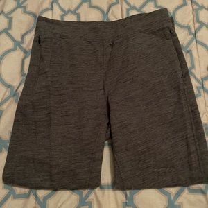 Guc Lululemon Womens Thick Dark Grey Full Length Joggers/Sweatpants Sz 10